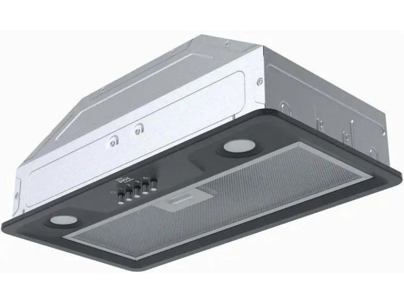 Oasis UN-50B (FR) в чёрном и белом исполнении — вид монтажных отверстий и конструкции для встраивания в шкаф
