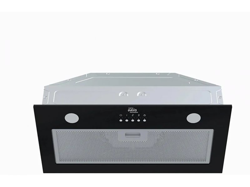 Oasis UNC-50B FR фронтальная панель черная кнопки управления жиропоглощающий фильтр
