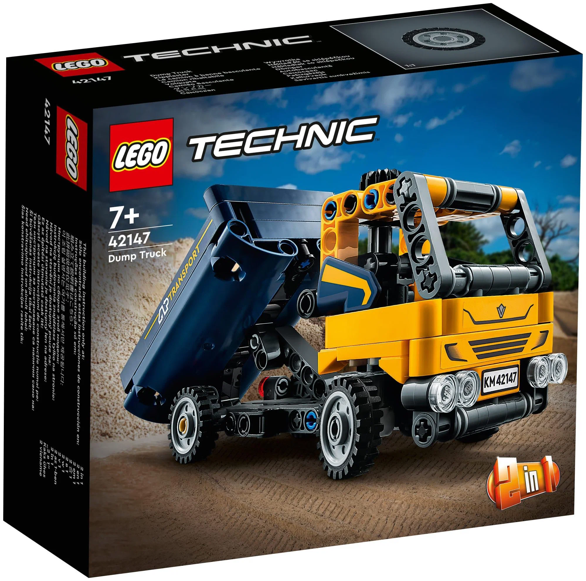 Конструктор LEGO Technic 42147 Самосвал, 177 дет.