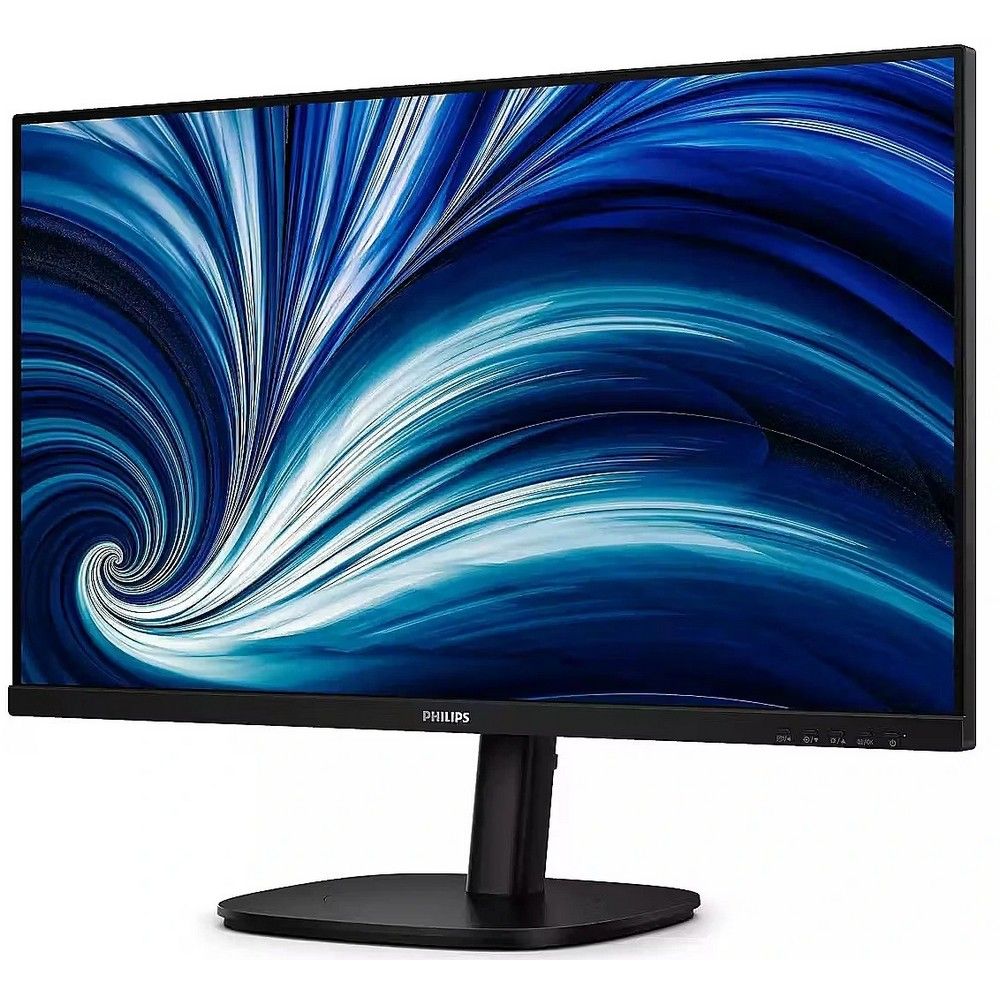 Philips 32B2U3601 боковой профиль тонкий корпус монитора на подставке SmartErgo Base