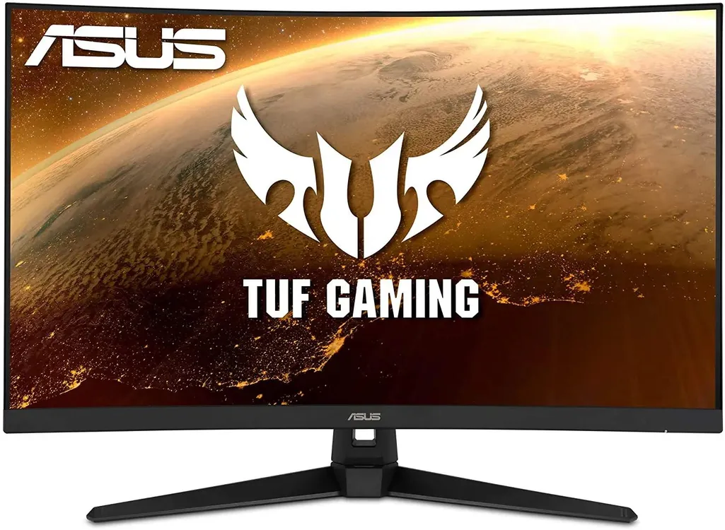ASUS VG328H1B игровой монитор 32 дюйма вид спереди на подставке