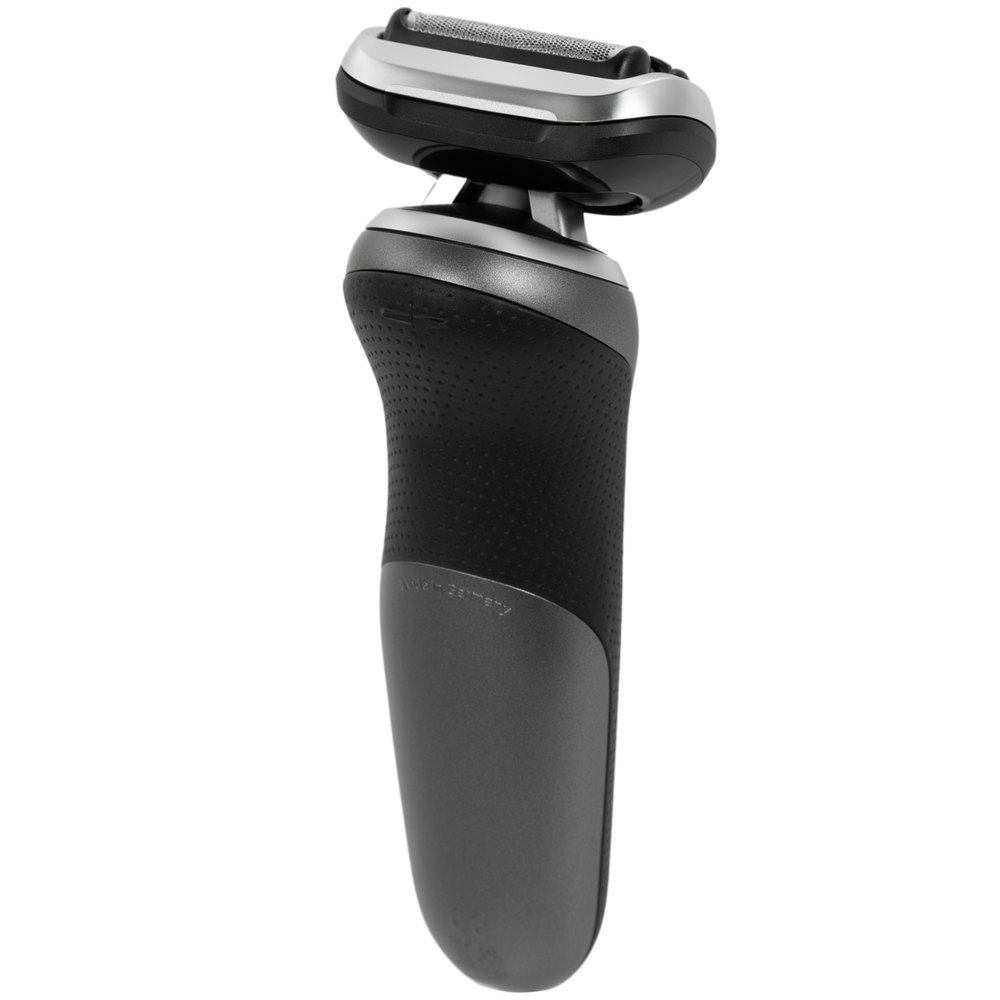 Braun 72-G1200s боковой профиль — компактный цилиндрический корпус с текстурированной поверхностью для надёжного хвата