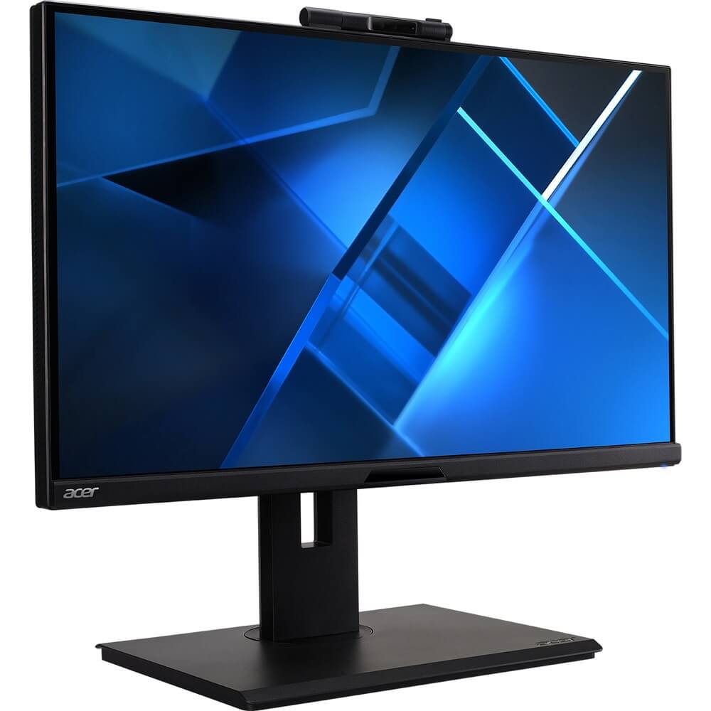 Acer Vero B278Kbemiqprcuzx боковой вид — тонкий профиль корпуса и регулируемая подставка