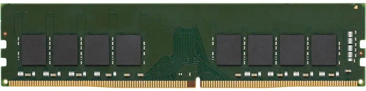 Kingston KVR32N22D8/16WP DDR4 микросхемы памяти чипы на печатной плате вид сверху