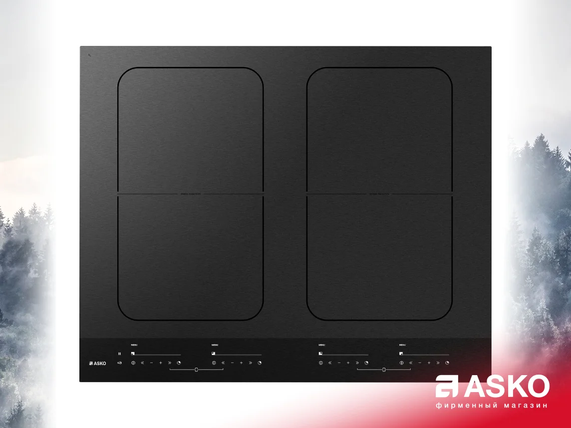 Газовая варочная панель Asko HG1986SB — общий вид