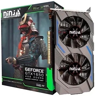 Видеокарта SINOTEX GeForce GTX 1650 4G NINJA - Изображение 1