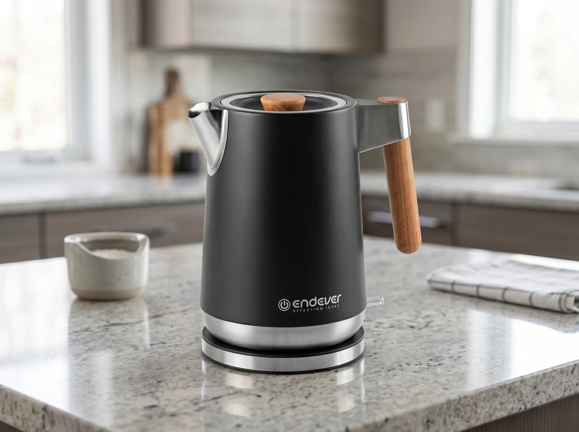 Endever Skyline KR-372S в интерьере современной кухни — вид сбоку