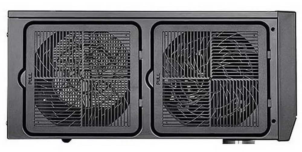 SilverStone SST-GD09B фронтальная панель со съёмными пылевыми фильтрами и сетчатыми вентиляционными решётками