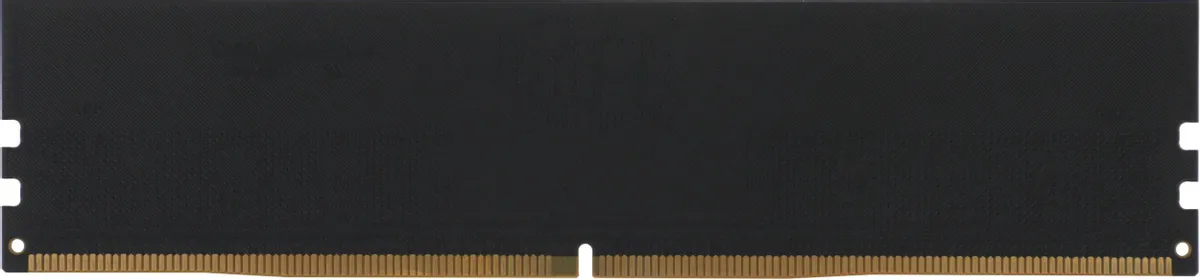 Apacer FL.16G2C.PKH DDR5 — обратная сторона планки с золотыми контактными разъёмами