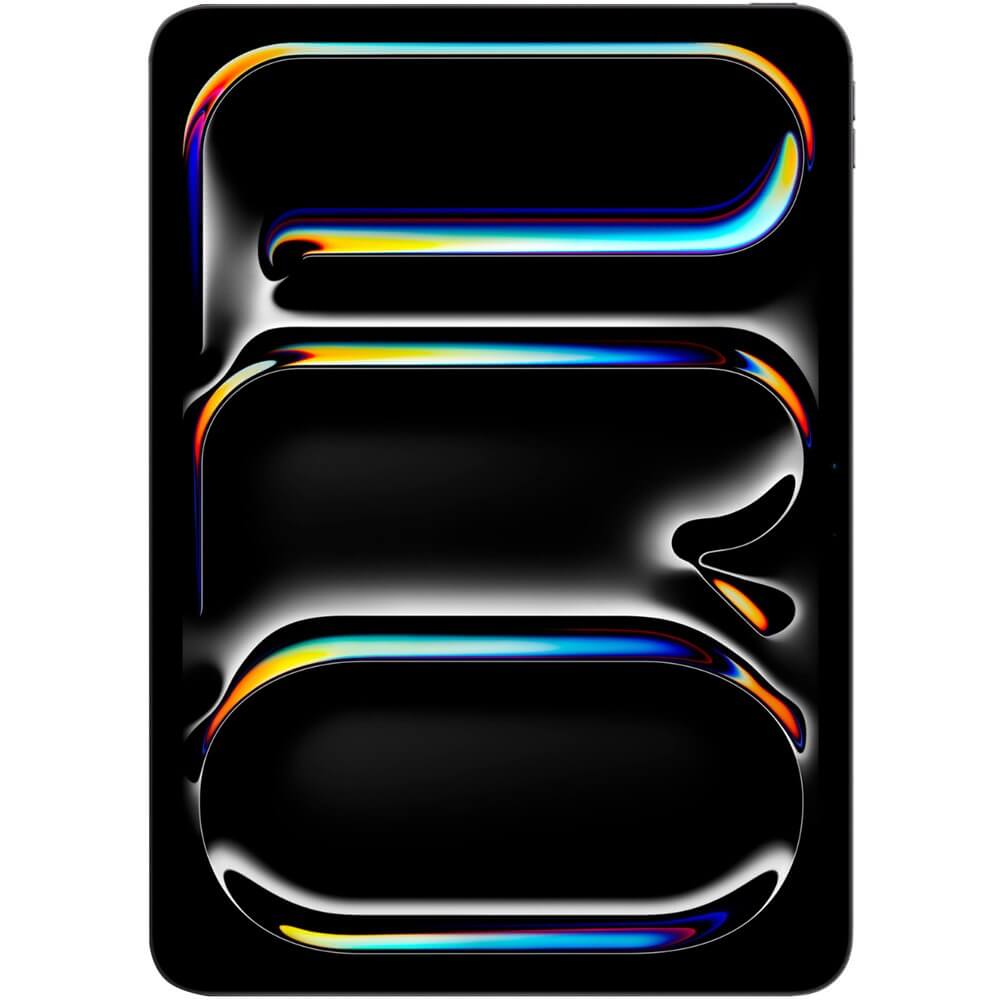 Apple iPad Pro 11 2025 крупный план дисплея Ultra Retina XDR с цветовым интерфейсом