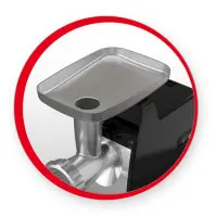 Moulinex ME558810 боковой вид прозрачная крышка внутреннее устройство