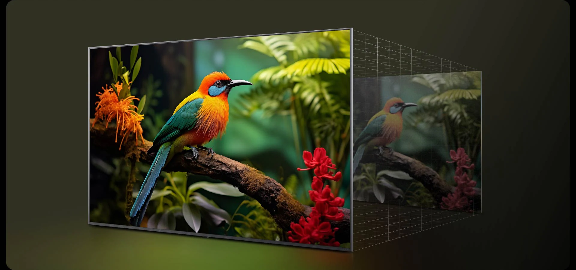 LG 43QNED82A6B — технология 4K Super Upscaling, повышение чёткости
