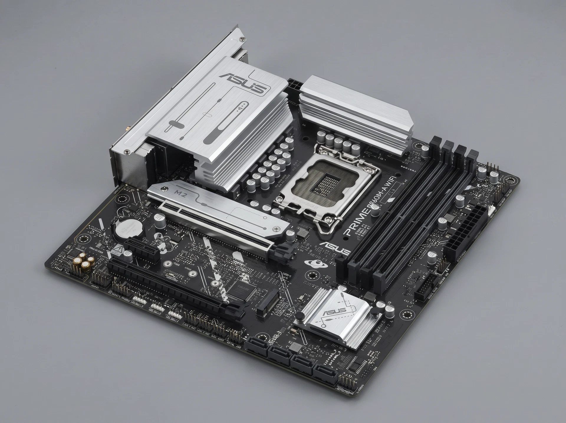 Материнская плата Asus Prime B860m-a Wifi, Socket LGA 1851, Intel B860, mATX, RTL [90MB1JY0-M0EAY0] - фото в интерьере