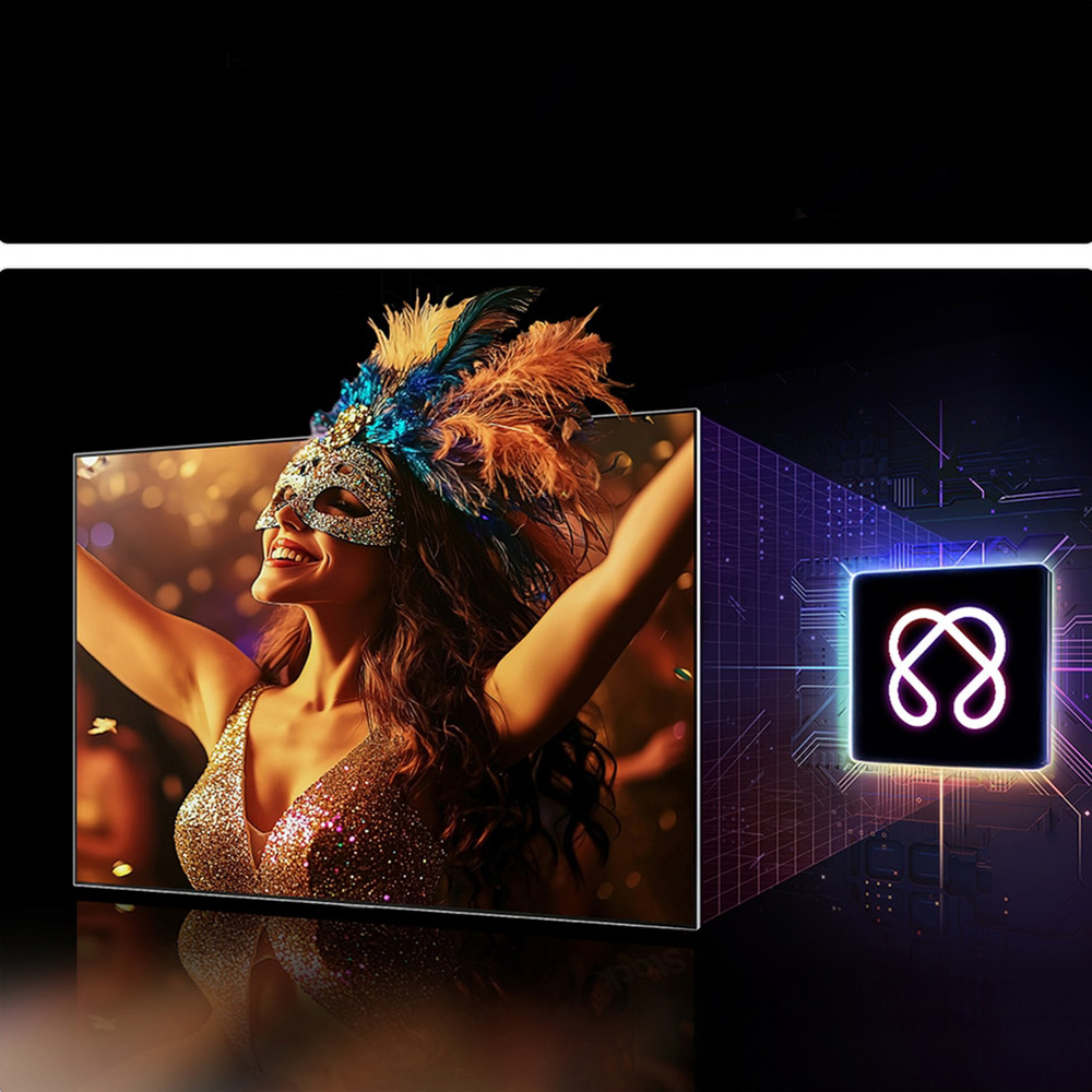 LG OLED97G5RLA — демонстрация уровня чёрного и контраста
