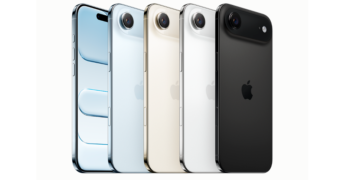 Apple iPhone Air 256GB eSIM Space Black — варианты цветов и акцент на чёрный Space Black