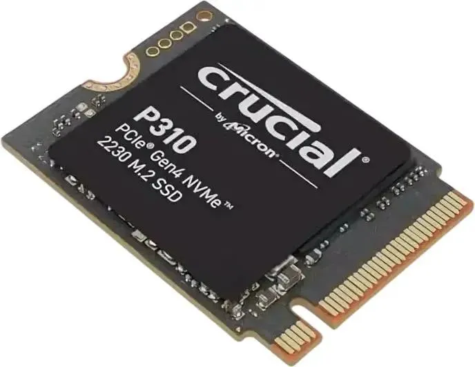 Crucial P310 2TB M.2 2280 NVMe полный обзор габаритов и разъёмов