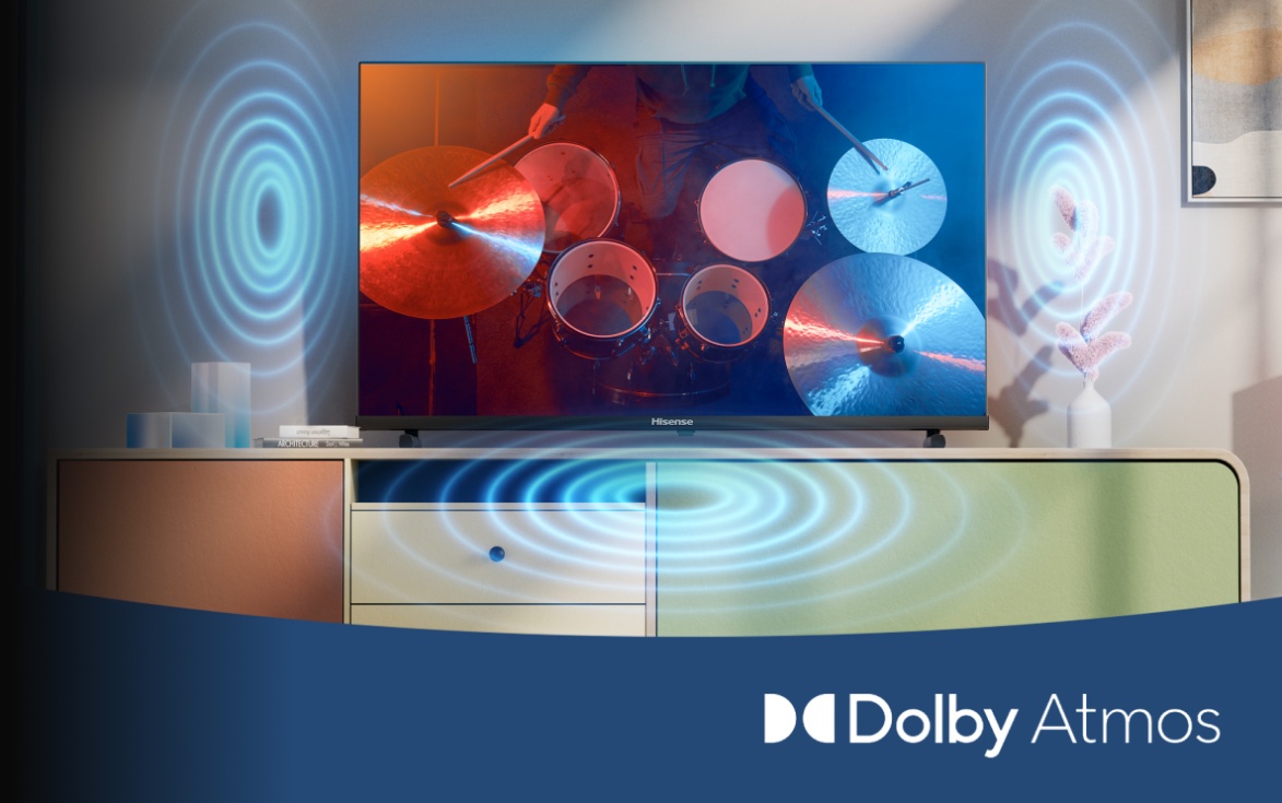 Hisense 32A5Q &mdash; Dolby Atmos, объёмный звук