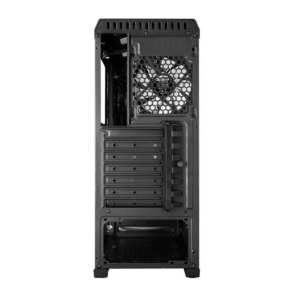 Zalman N5 TF вид сзади кабель-менеджмент отсеки расширения охлаждение