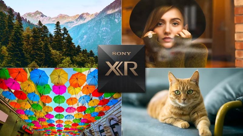 Sony K-55XR8A — процессор XR, анализ сцены и оптимизация изображения