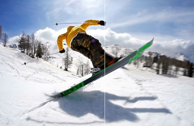 Sony K-55XR8A — XR Motion Clarity, чёткость быстро движущихся объектов