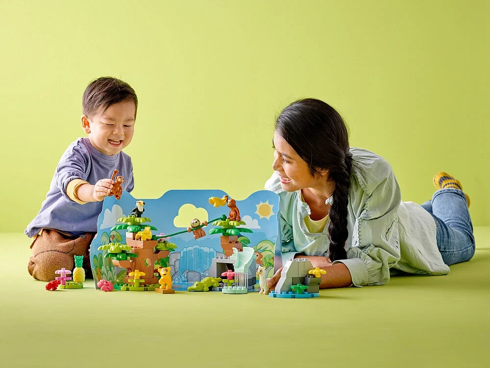 Конструктор LEGO DUPLO 10973 Wild Animals of South America, 71 дет.