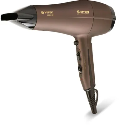 Фен Vitek VT-1320, 2200Вт, разноцветный