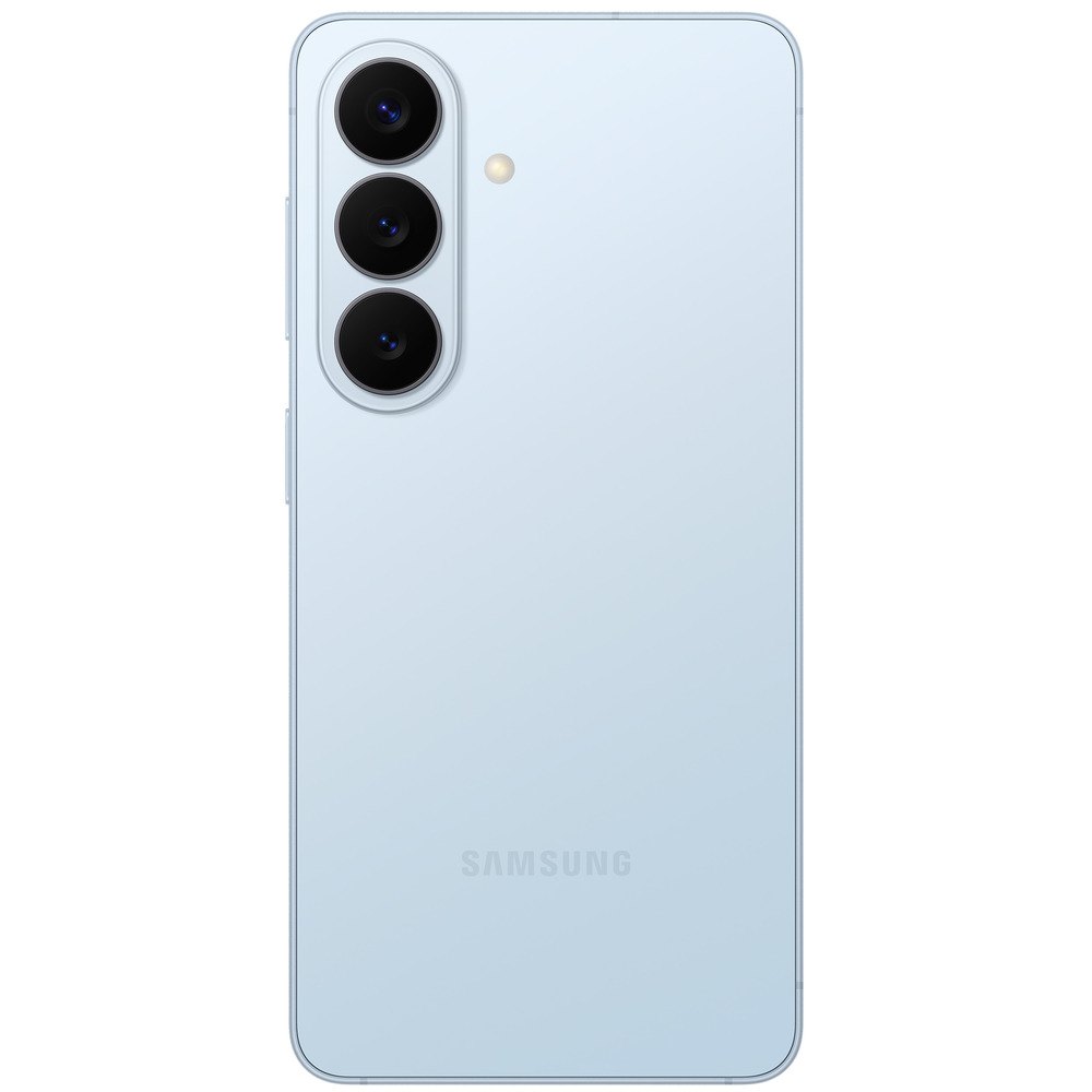 Samsung Galaxy S26 Plus голубой — вид сбоку разъём USB Type-C толщина 7.3 мм