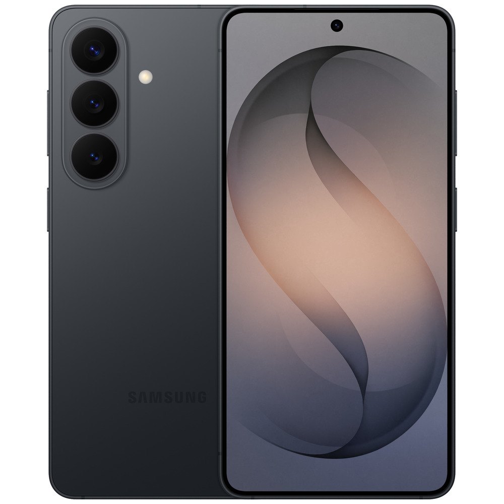 Samsung Galaxy S26 12/512GB черный Dynamic AMOLED 2X 6.3 дюйма вид спереди