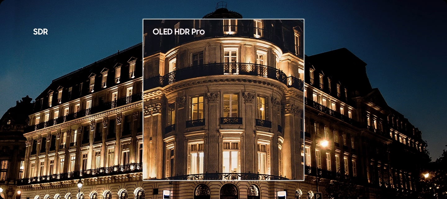 OLED HDR Pro — усиление яркости и контраста в Samsung QE55S95F