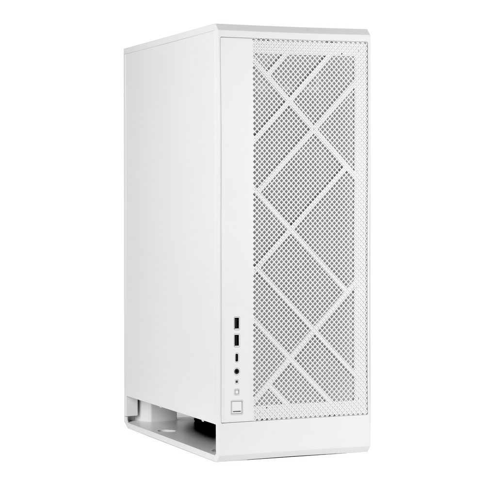 SilverStone ALTA G1M боковой профиль вентиляционные отверстия порты передней панели