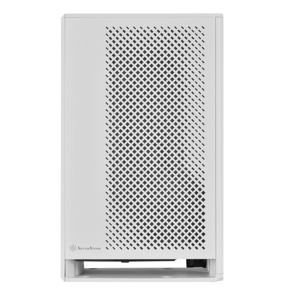 SilverStone ALTA G1M фронтальная панель металлическая сетка перфорация логотип