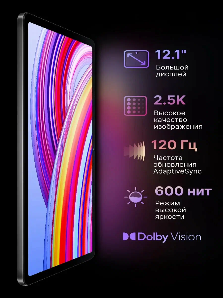 Планшет Redmi Pad Pro 6+128 ГБ/Graphite Gray/12.11