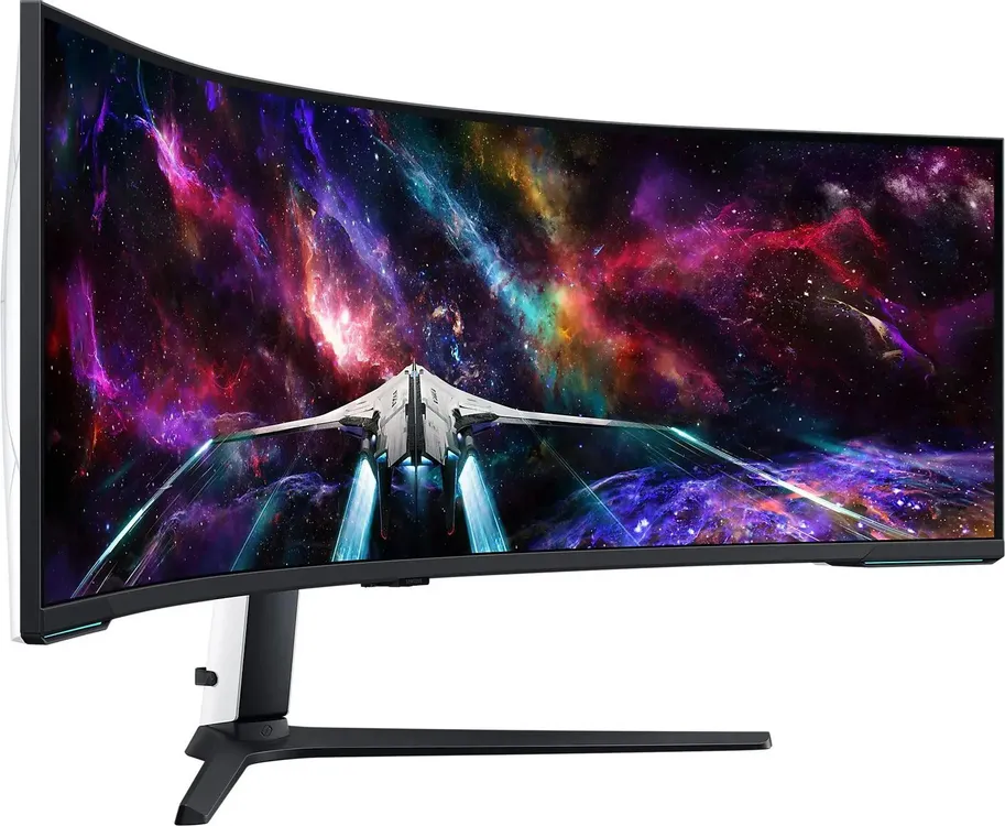 Samsung Odyssey Neo G9 S57CG952NI ультраширокий изогнутый монитор 57 дюймов — демонстрация цветопередачи