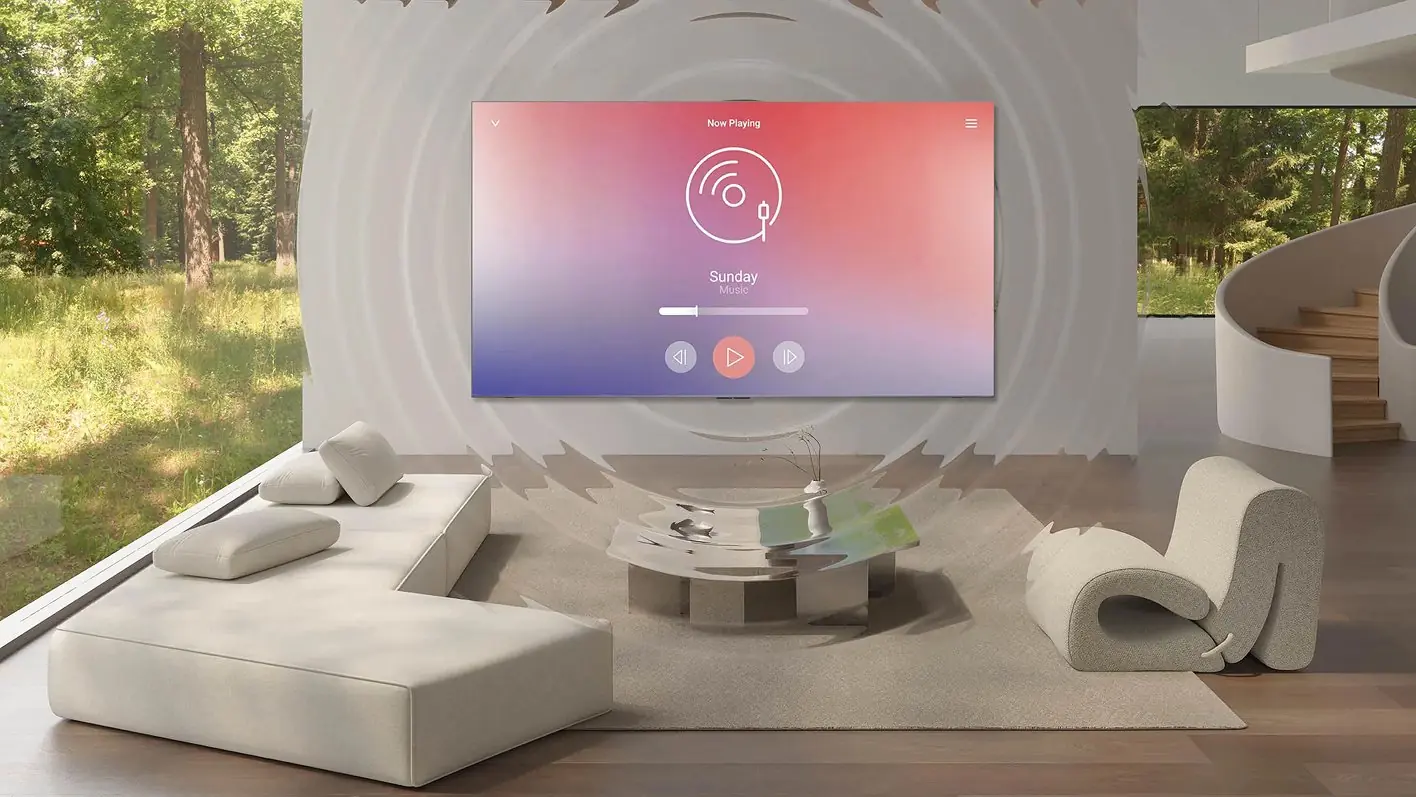 TCL 75C8K &mdash; акустика Audio by Bang and Olufsen