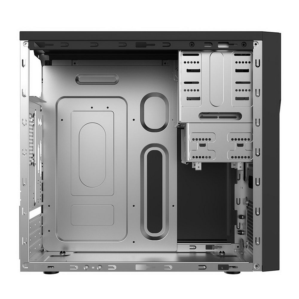 FoxLine FL-628-FZ450R-U32 внутренняя компоновка — слоты расширения, отсеки для дисков и места для комплектующих