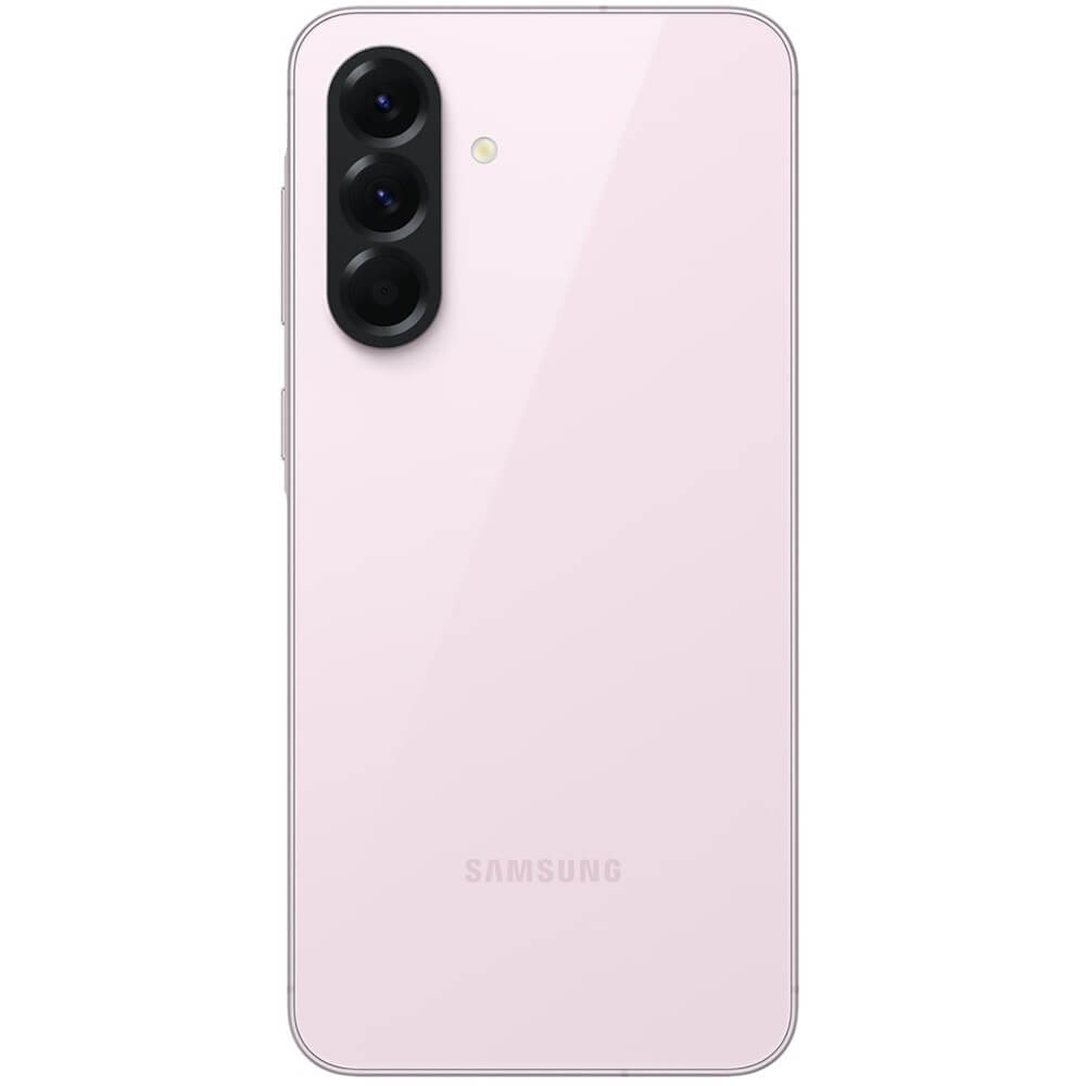 Samsung Galaxy A56 5G розовый тройная камера вид сзади макро ультраширокоугольный модуль