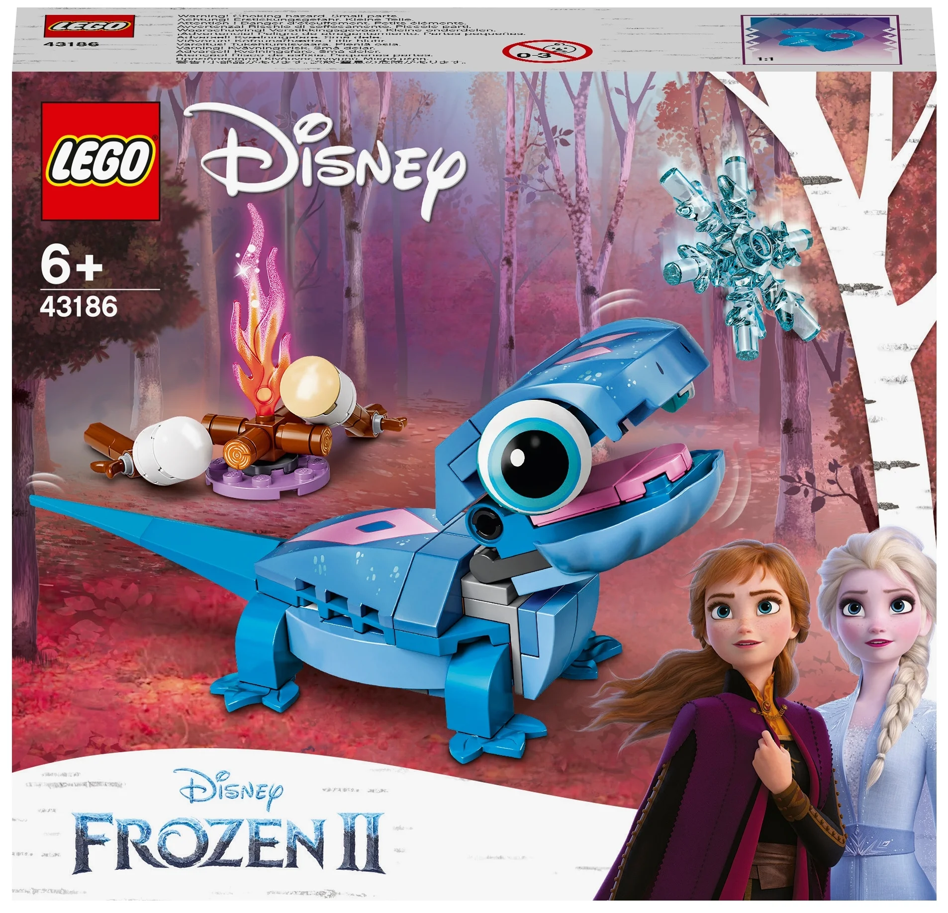 Конструктор LEGO Disney Princess 43186 Саламандра Бруни, 96 дет.
