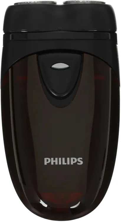 Philips PQ206/18 портативная электробритва вид спереди двойные бритвенные головки