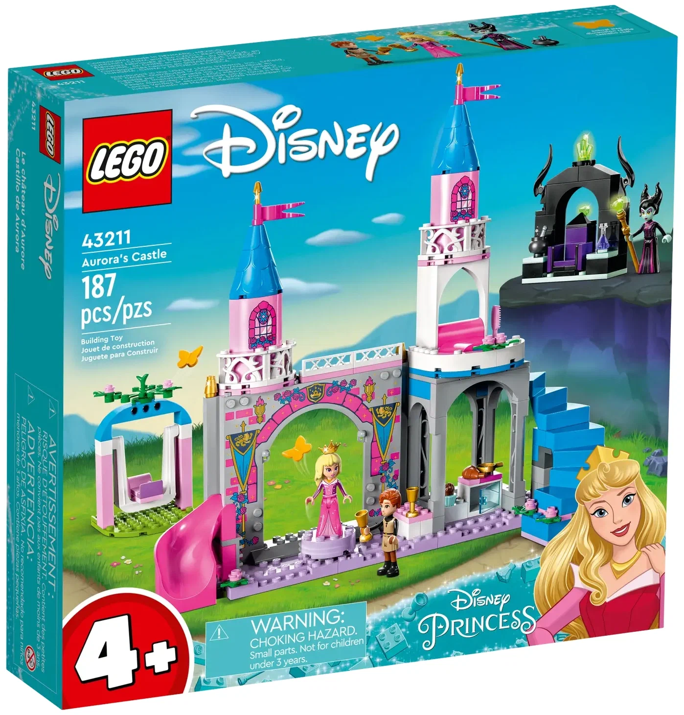 Конструктор LEGO Disney Princess 43211 Aurora's Castle, 187 дет.