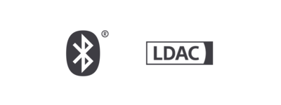 Логотипы Bluetooth и LDAC