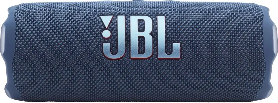 JBL Flip 7 Blue синяя портативная колонка 35 Вт вид спереди