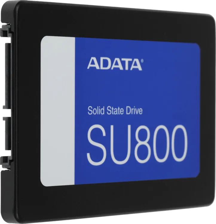 ADATA Ultimate SU800 512 ГБ — маркировка и этикетка накопителя