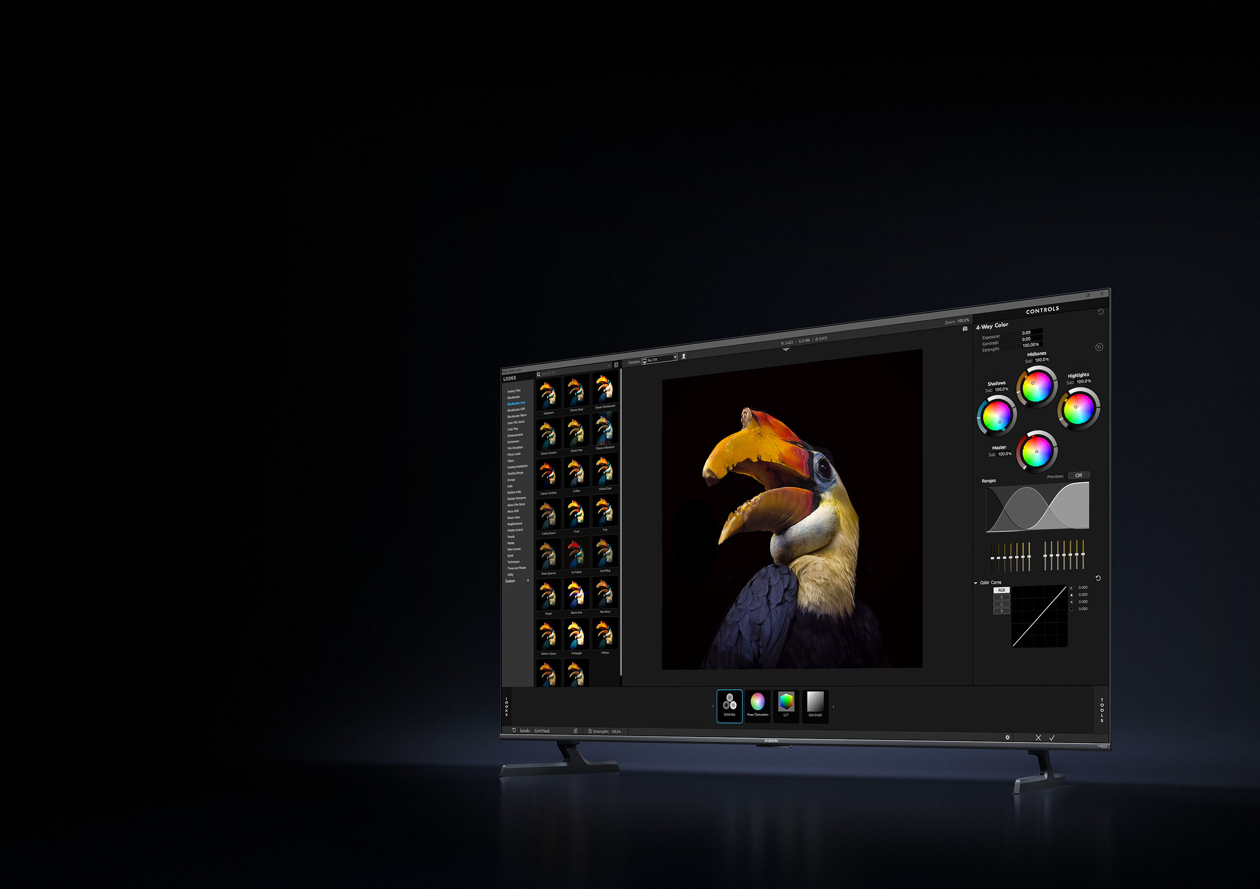 Xiaomi TV S Pro Mini LED 65 — цветовая точность и охват