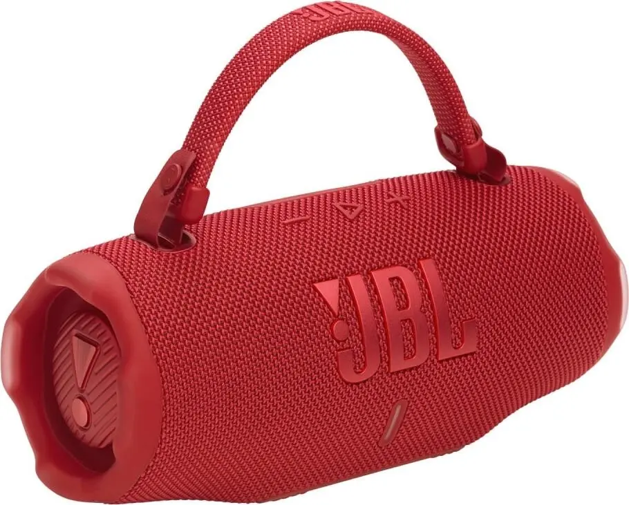 JBL Charge 6 Red ремешок для переноски боковой вид конструкция корпуса