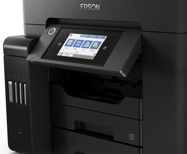 Epson L6550. Удобное управление с ЖК-экраном