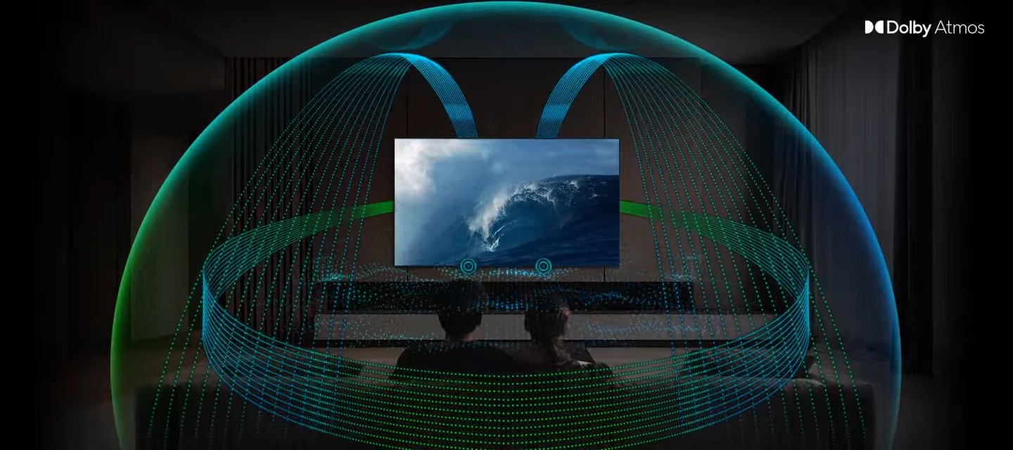 Samsung QE55QN85F — технология Dolby Atmos для объёмного звука