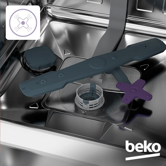 Beko BDFS26130XQ три корзины аксессуары третий короб для столовых приборов