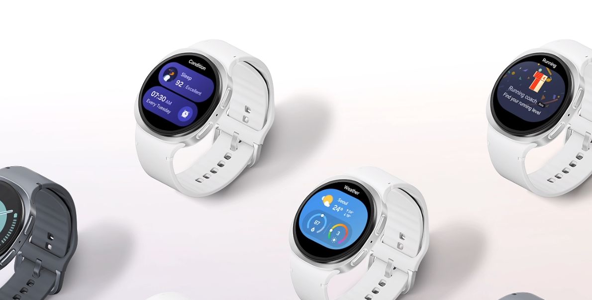 Samsung Galaxy Watch8 — варианты циферблатов и виджетов интерфейса One UI Watch