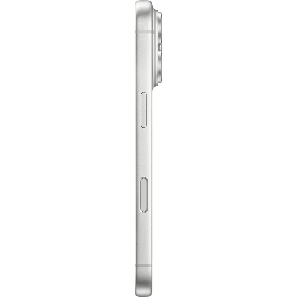 Apple iPhone 18 Pro Silver боковой профиль кнопки громкости и питания