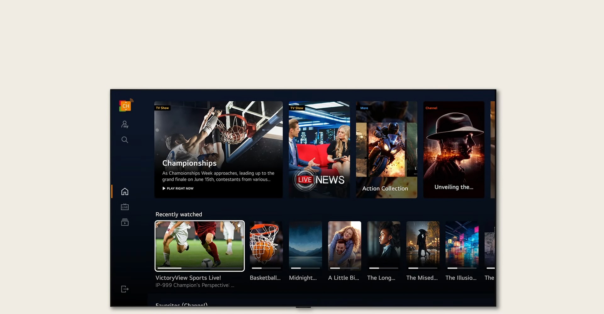 LG Channels &mdash; бесплатные каналы и VOD